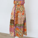 YDE Printed Open-Back Dress (M)-4