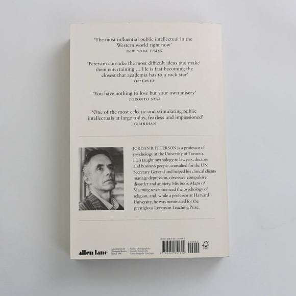 12 Rules for Life by Jordan B. Peterson