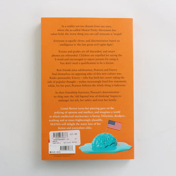 Mania by Lionel Shriver - 0