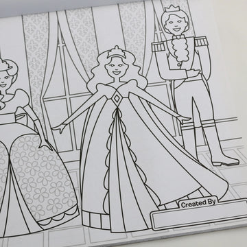 Jumbo Princess & Fairy Colouring Pad by Melissa & Doug - 0
