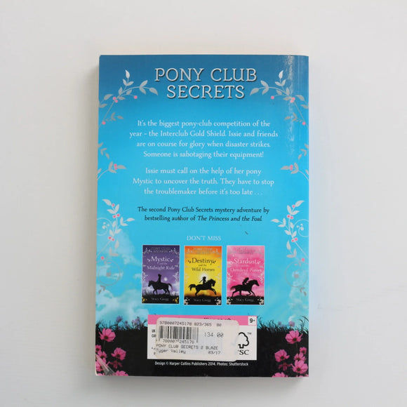 Blaze and the Dark Rider - Pony Club Secrets by Stacy Gregg