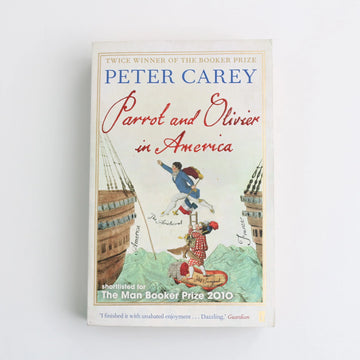 Parrot and Olivier in America by Pater Carey
