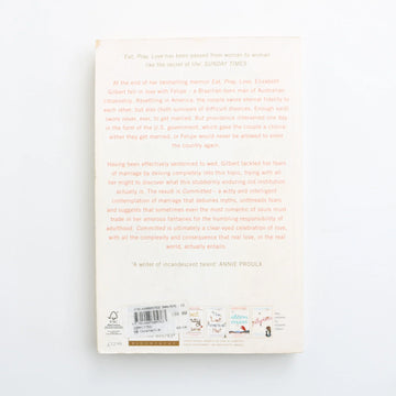 Committed by Elizabeth Gilbert - 0