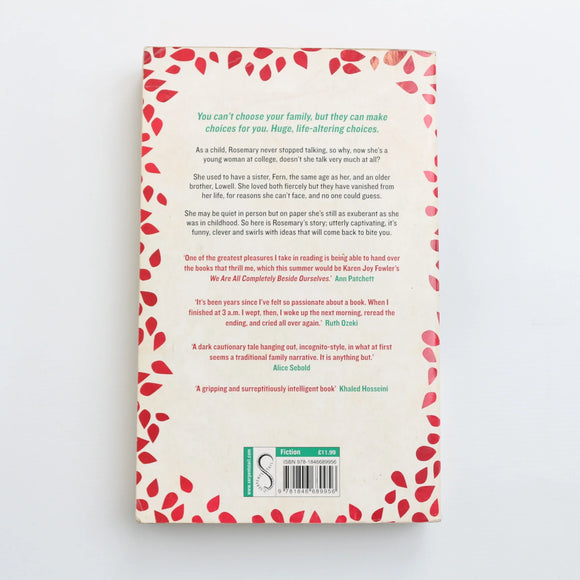 We are all Completely Beside Ourselves by Karen Joy Fowler