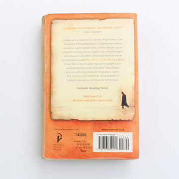 The Shadow of the Wind by Carlos Ruiz Zafon - 0