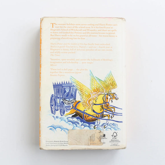 Harry Potter and the Goblet of Fire by J.K. Rowling