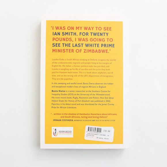 Paperless by Buntu Siwisa