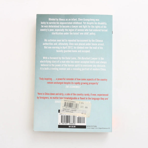 The Barefoot Lawyer by Chen Gaungcheng
