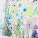 Poetry Floral Puff-Sleeve Maxi Dress, Size 8-7