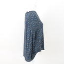 H&M Navy Patterned Blouse, Size 14-3