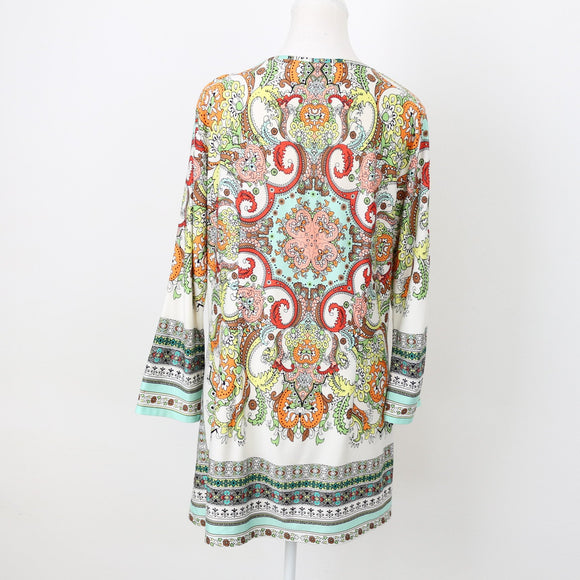 Melissa Paige Boho-Style Blouse, Size L