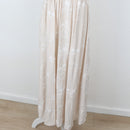 Linen-Feel Embroidered Midi Dress, Size M-5