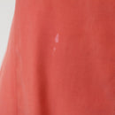 Mango Coral Soft-Touch Button-Up Dress, Size XS-4