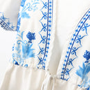 SHEIN Greek-Print Crop Top, Size L-2