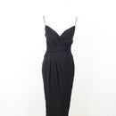 Trendyol Black Tulip Strappy Midi Dress, Size 38-1