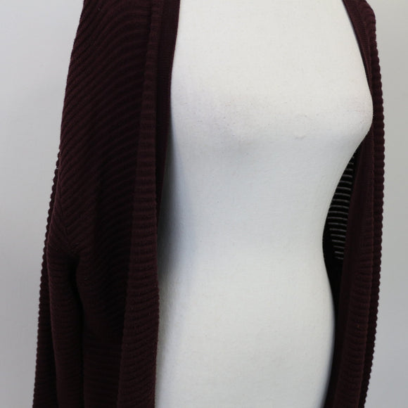 H&M Maroon Midi Cardigan, Size XS