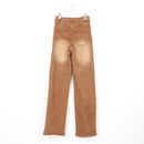 Fashion Nova Brown Wide-Leg Jeans, Size XS-5