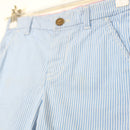 H&M Blue and White Striped Shorts, Size 5/6-2