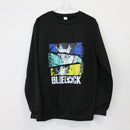 Anime-Style Graphic Sweater, Size L-1