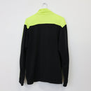 Adidas Black, Grey and Neon Yellow Sports Jacket, Size L-3