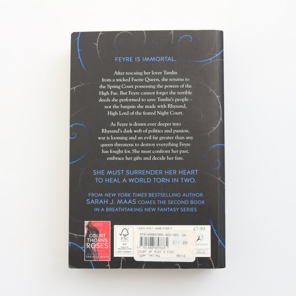 A Court of Mist and Fury by Sarah J. Maas