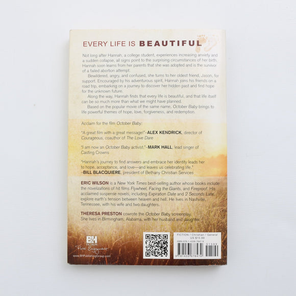October Baby by Eric Wilson and Theresa Preston