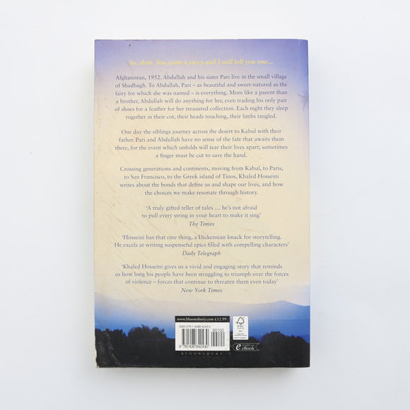 And the Mountains Echoed by Khaled Hosseini