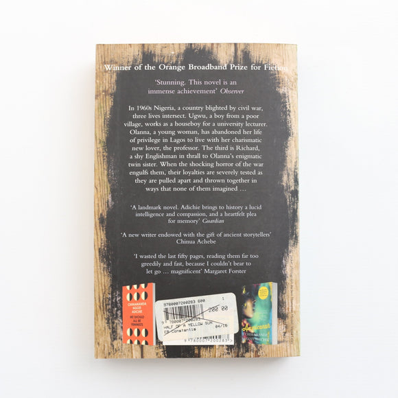 Half of a Yellow Sun by Chimamanda Ngozi Adichie