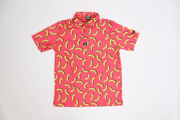 Custom Apparel banana golf shirt - XL