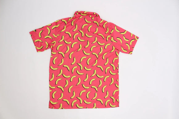 Custom Apparel banana golf shirt - XL