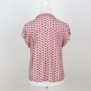 Zara Pink Graphic Blouse | Size XS-3