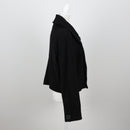 Woolworths Black Melton Coat | Hip Length | Size 16-3