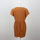 Cotton On Tan Corduroy Mini Dress | Size M-3