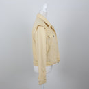 Butter Yellow Denim Jacket | Size S-2