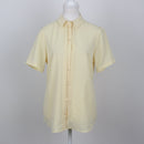 Pastel Yellow Short Sleeve Shirt | Size 32-1