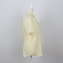 Pastel Yellow Short Sleeve Shirt | Size 32-3