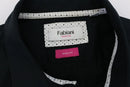 Fabiani navy blue fitted shirt - XL-2