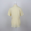 Pastel Yellow Short Sleeve Shirt | Size 32-2