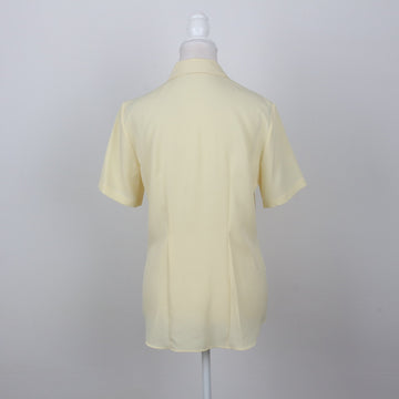 Pastel Yellow Short Sleeve Shirt | Size 32 - 0