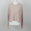Cotton On Baby Pink Cropped Jersey | Size S-1