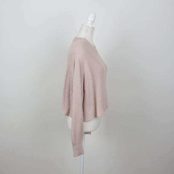 Cotton On Baby Pink Cropped Jersey | Size S
