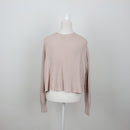 Cotton On Baby Pink Cropped Jersey | Size S-3