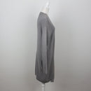H&M Grey Ribbed Long Cardigan | Size XS-1
