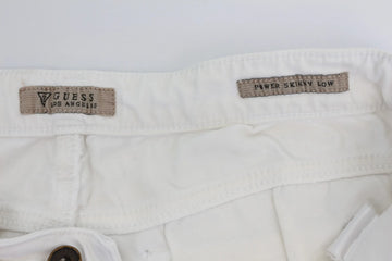 Guess White Skinny Jeans | Size 30 | Pre-Loved - 0