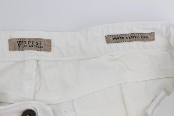 Guess white skinny jeans - 30