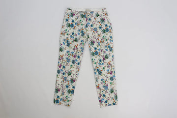 Ditsy Floral Print Stretch Pants | Sizes XS–XXL | Brand New