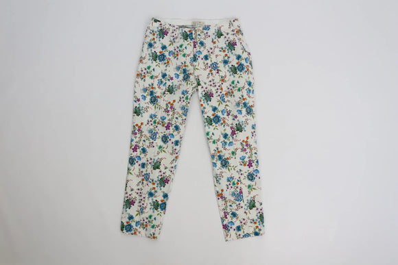 Small floral print stretchy pants