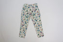 Small floral print stretchy pants-3