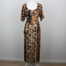 Vintage Paisley Maxi Dress | Size 12-1