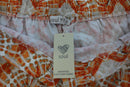 Orange tie-dye wide leg pants-2